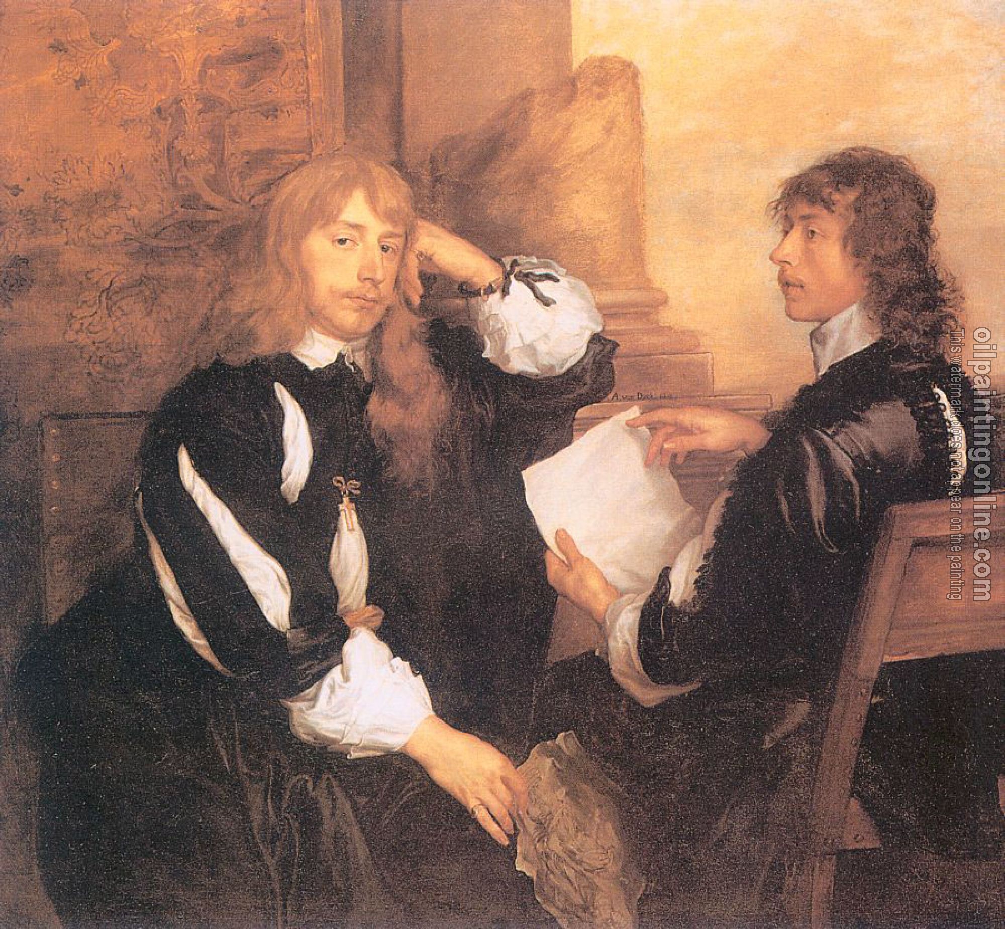 Dyck, Anthony van - Thomas Killigrew and William, Lord Crofts